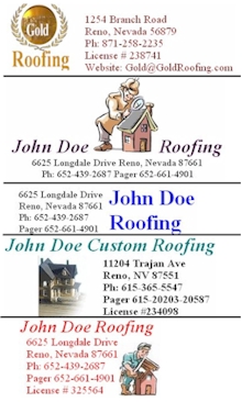 Roofing Proposal Writer