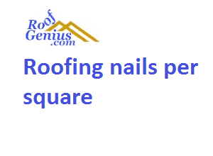 Photo of Roofing nails per square